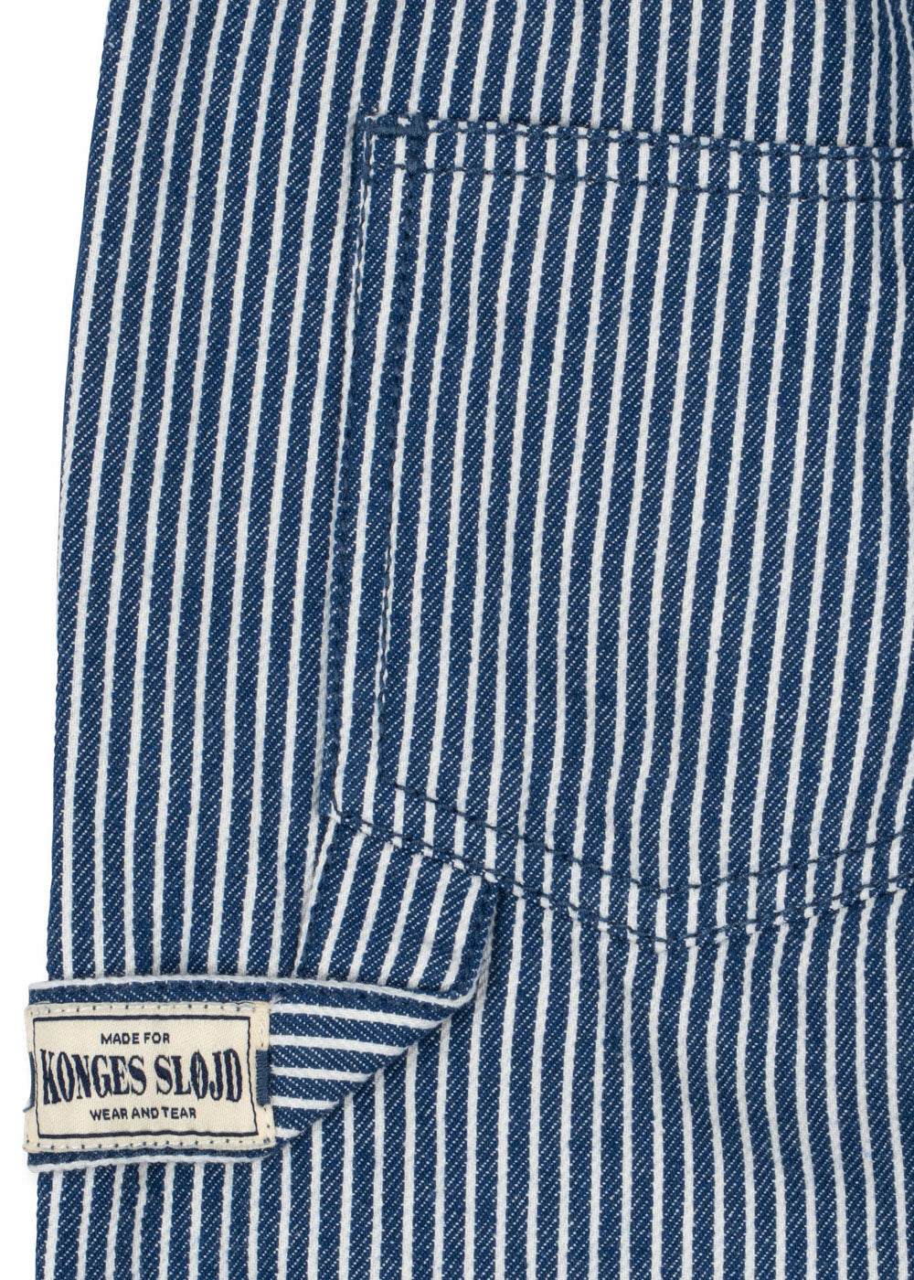 Konges Sløjd Konges Sløjd - Luc Pants GOTS - Blue Stripe - Pearls & Swines
