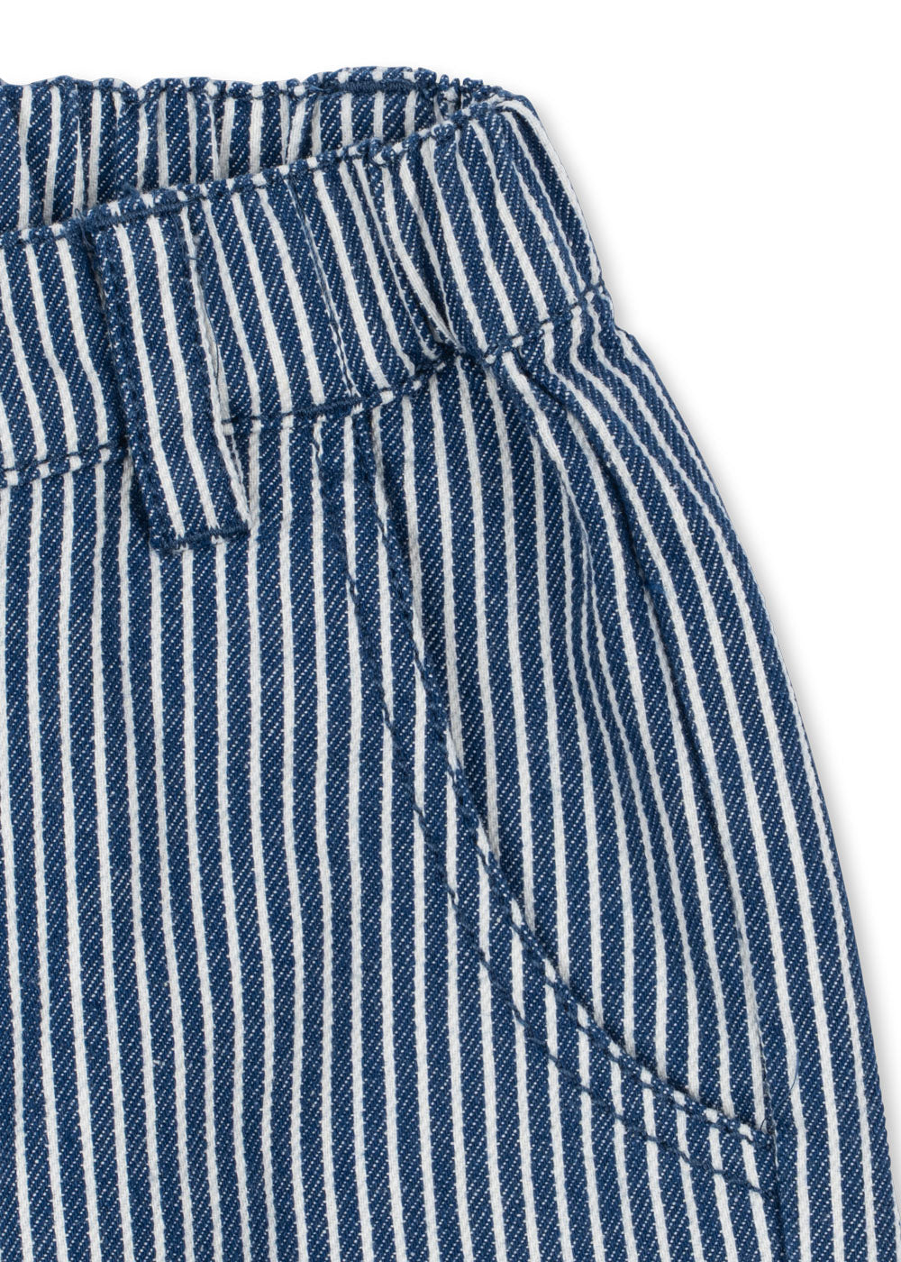 Konges Sløjd Konges Sløjd - Luc Pants GOTS - Blue Stripe - Pearls & Swines
