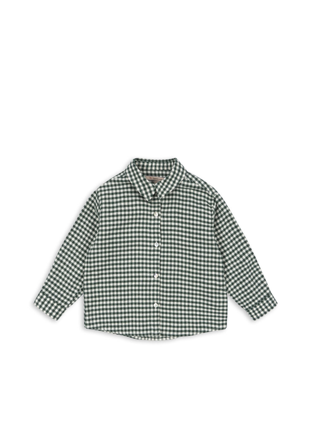 Konges Sløjd Konges Sløjd - Foret LS Shirt GOTS - Green check - Pearls & Swines
