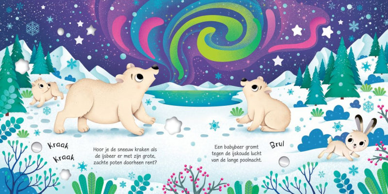 Pearls & Swines Dieren op de Noordpool - Geluidenboek - Pearls & Swines