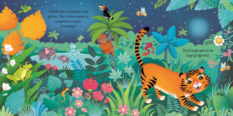 Pearls & Swines Geluiden in de jungle - Geluidenboek - Pearls & Swines