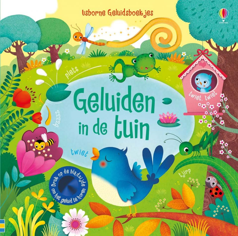 Pearls & Swines Geluiden in de tuin - Geluidenboek - Pearls & Swines