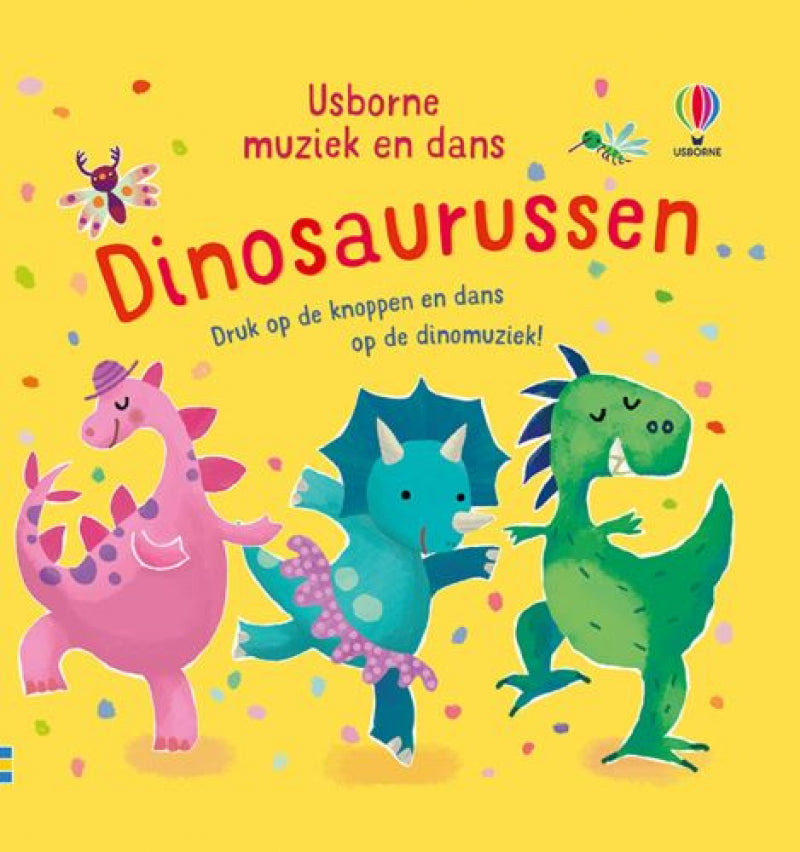 Pearls & Swines Dinosaurussen - Muziek en Dansboekje - Pearls & Swines