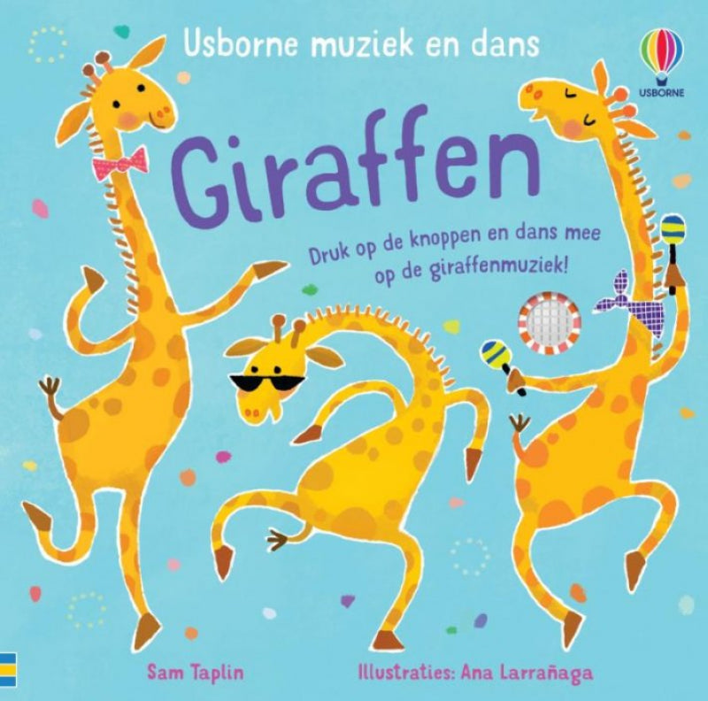 Pearls & Swines Giraffen - Dansboek met muziek - Pearls & Swines