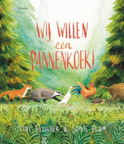 Pearls & Swines Wij willen een pannekoek - Prentenboek - Pearls & Swines