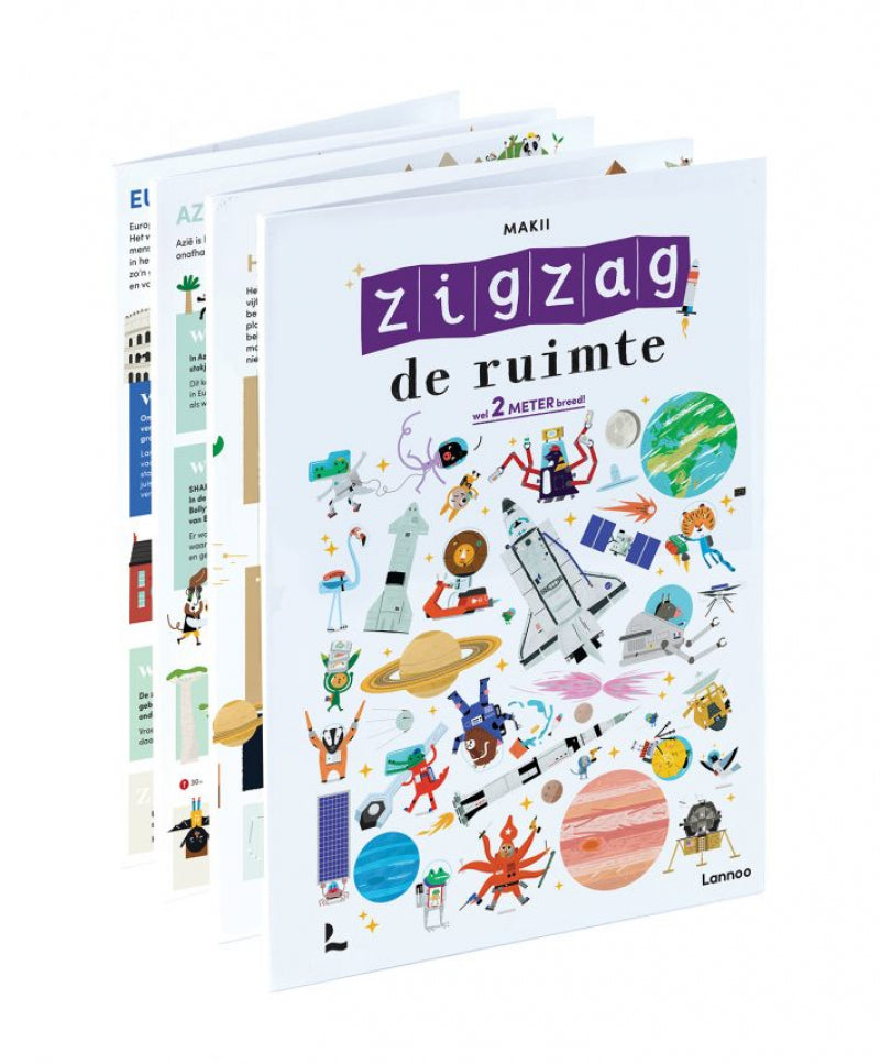 Pearls & Swines ZigZag - In de ruimte - Zoekboek - Pearls & Swines