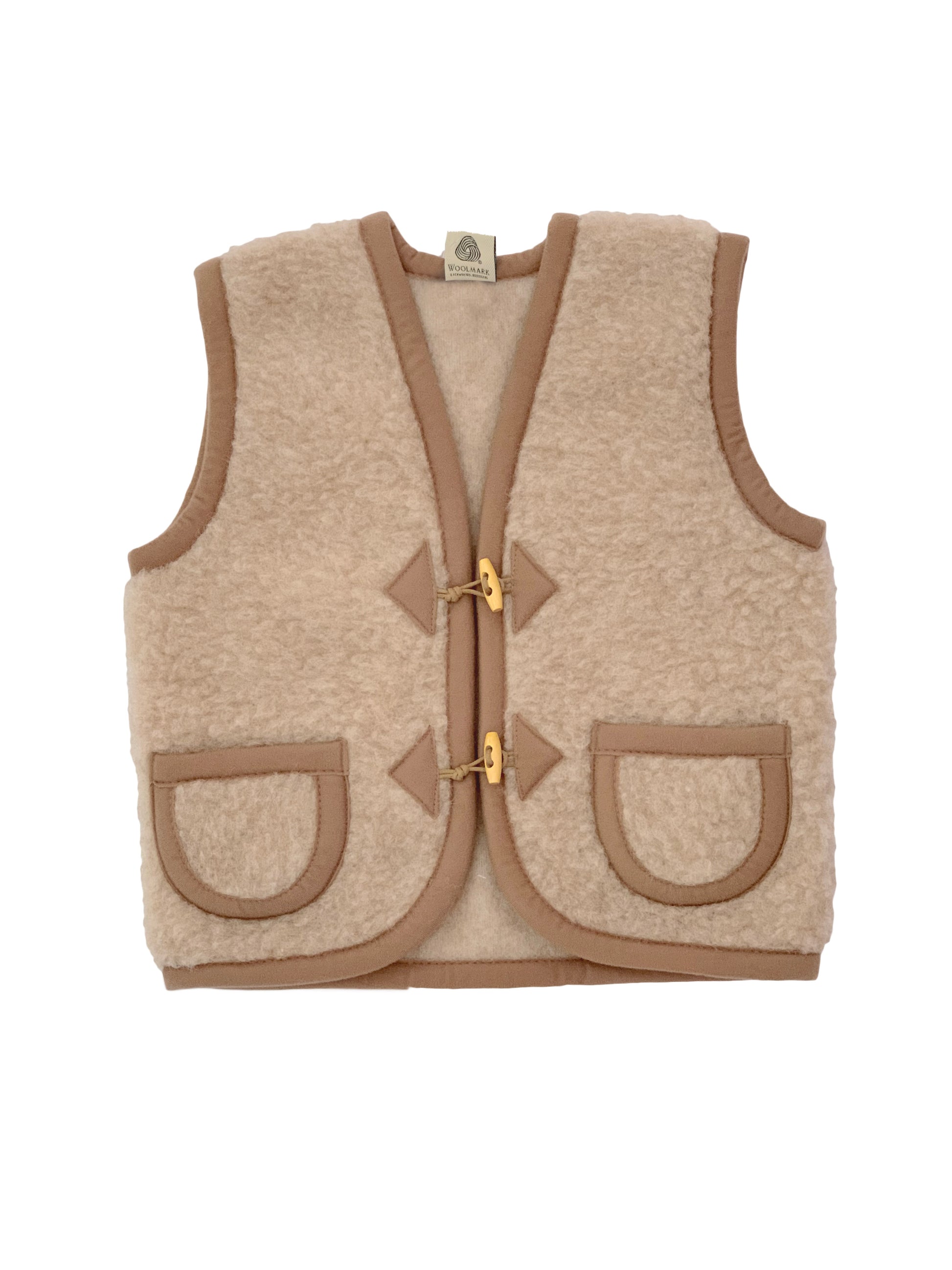 Alwero Alwero - Body Warmer Alpen Junior - Beige - Pearls & Swines