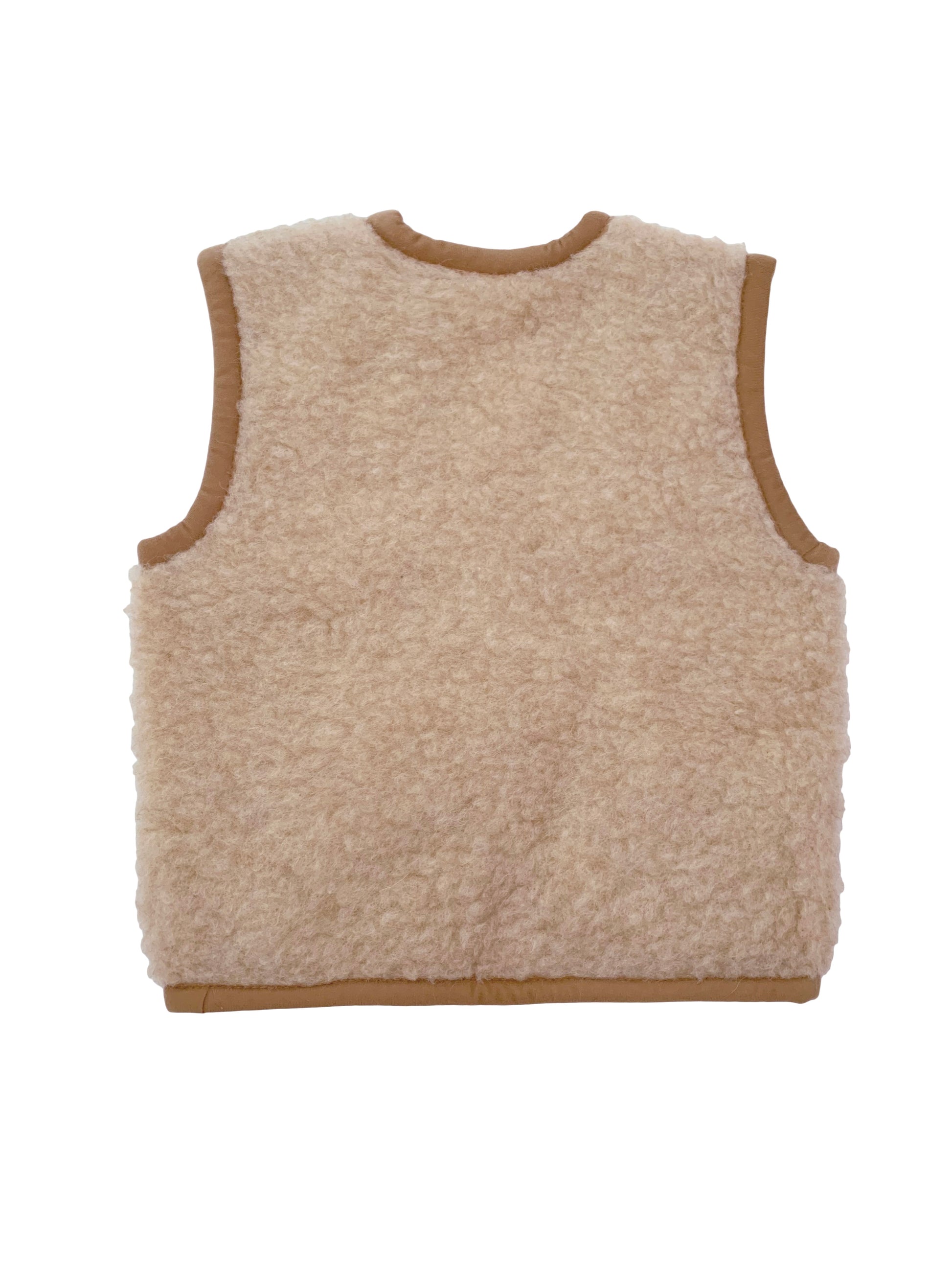 Alwero Alwero - Body Warmer Alpen Junior - Beige - Pearls & Swines