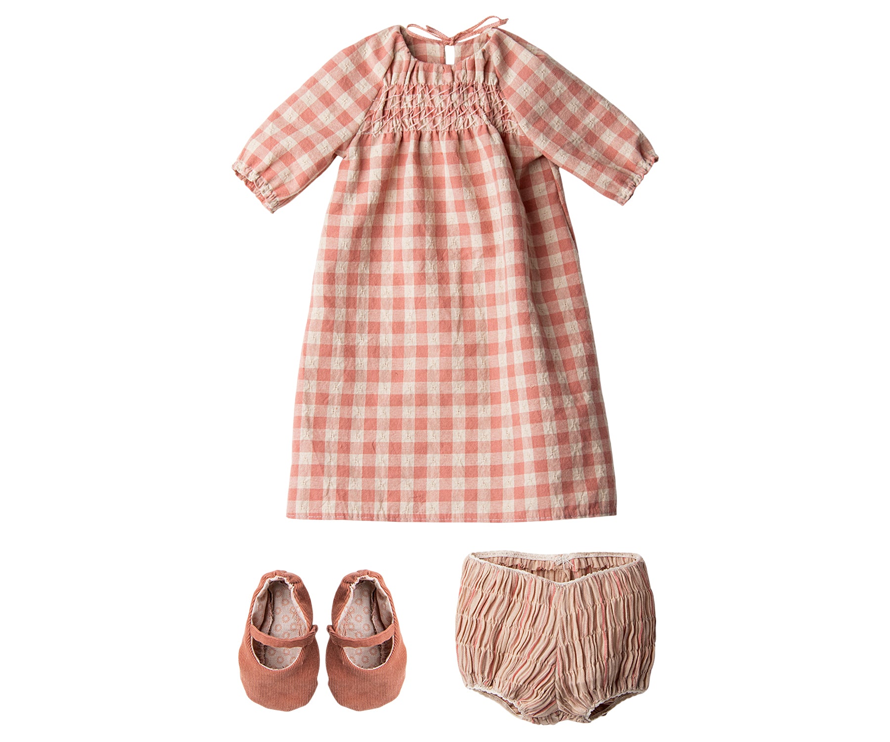 Maileg Maileg - Rabbit Size 5 - Dress - Pearls & Swines