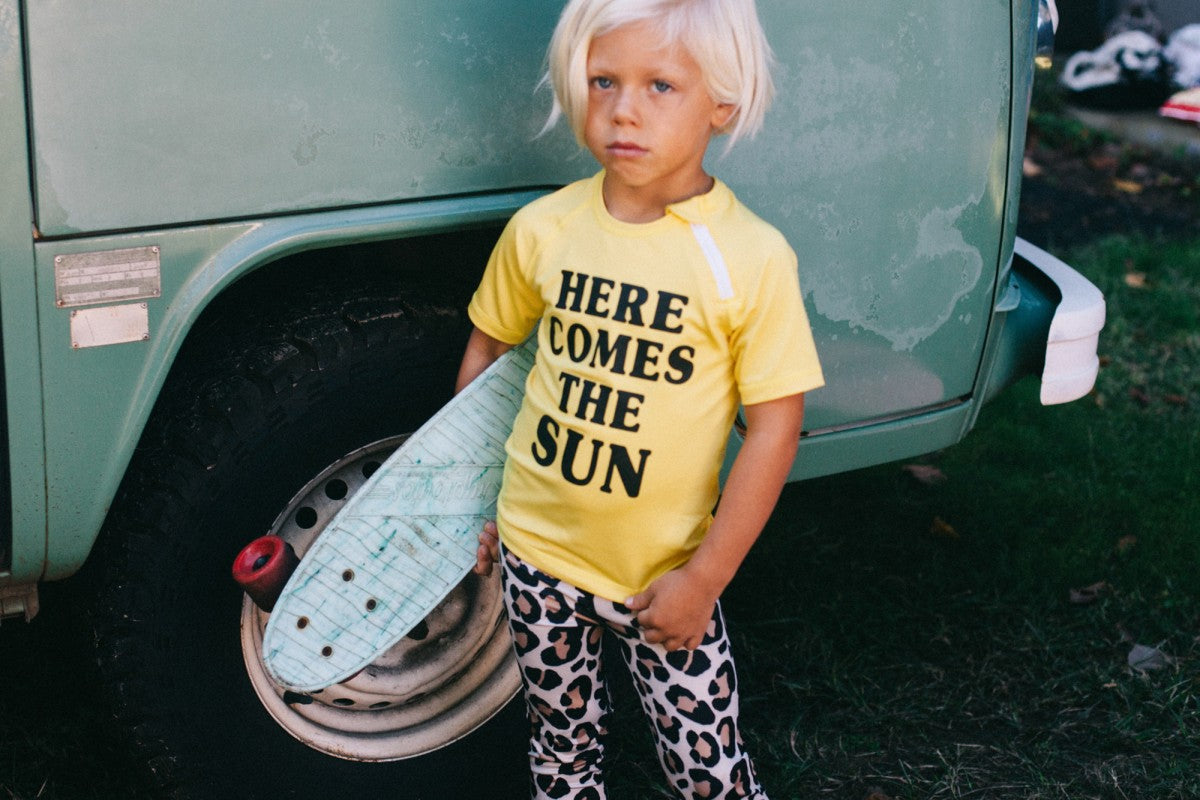 Beach &amp; Bandits Lappendag - Beach & Bandits - Leopard Shark - Legging - Pearls & Swines