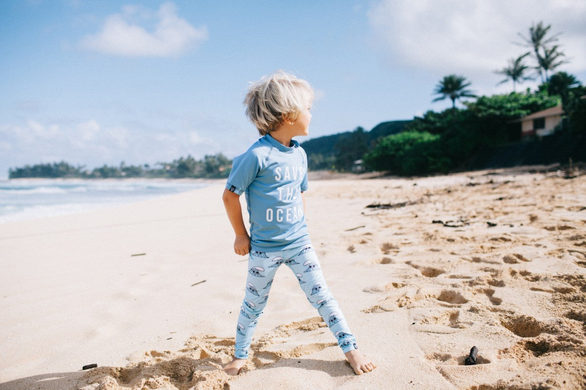 Beach &amp; Bandits Lappendag - Beach & Bandits - Surf's Up - Legging - Pearls & Swines