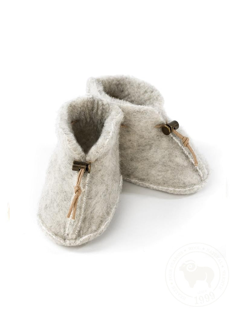 Alwero Alwero - Baby Boots - Light Grey - Pearls & Swines