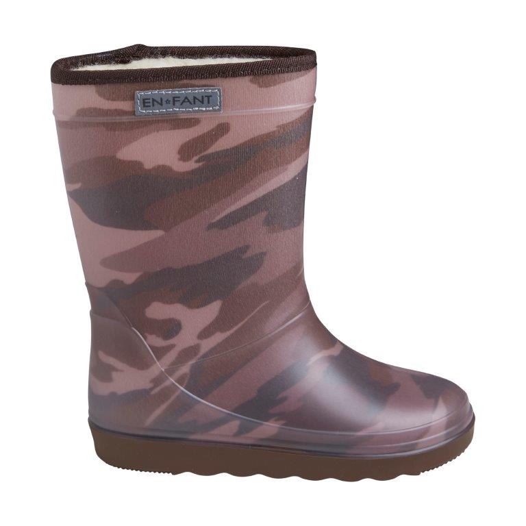 Enfant Enfant - Thermo Boot - Chestnut Camo - Pearls & Swines