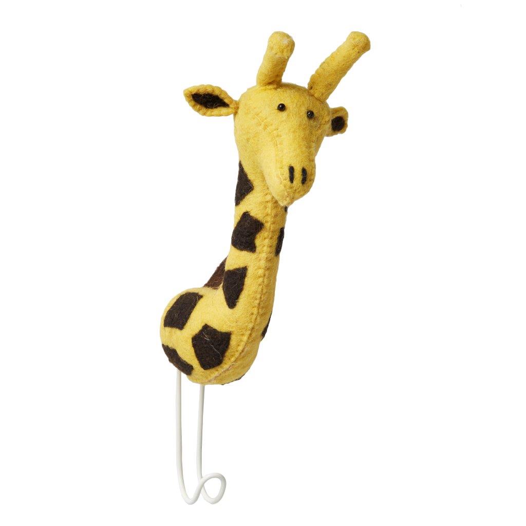 Fiona Walker Fiona Walker Big Single Head Hook Giraffe - Pearls & Swines