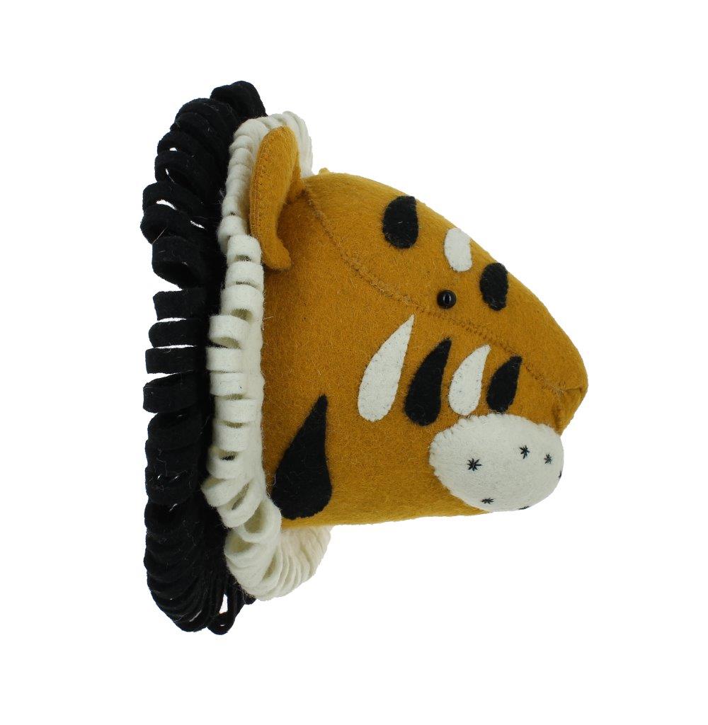 Fiona Walker Fiona Walker - Animal Head Mini - Tiger - Pearls & Swines