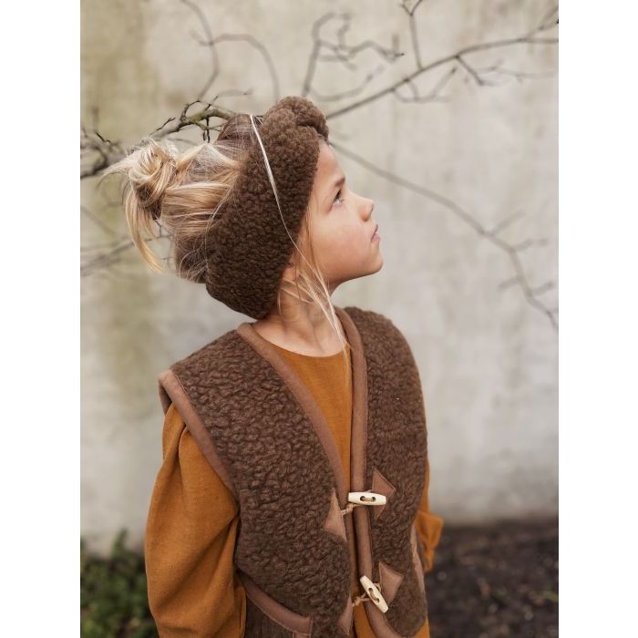 Alwero Alwero - Body Warmer Alpen Junior - Brown - Pearls & Swines