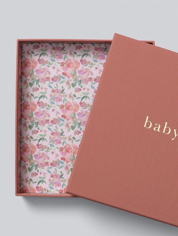 Write to me Write To Me Baby Journal (boxed) - Your First Five Years - Blush - Pearls & Swines