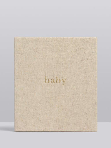 Write to me Write To Me Baby Journal (boxed) - Your First Five Years - Oatmeal - Pearls & Swines