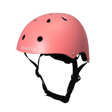 Banwood Banwood Classic Helmet - Matte Coral - Pearls & Swines