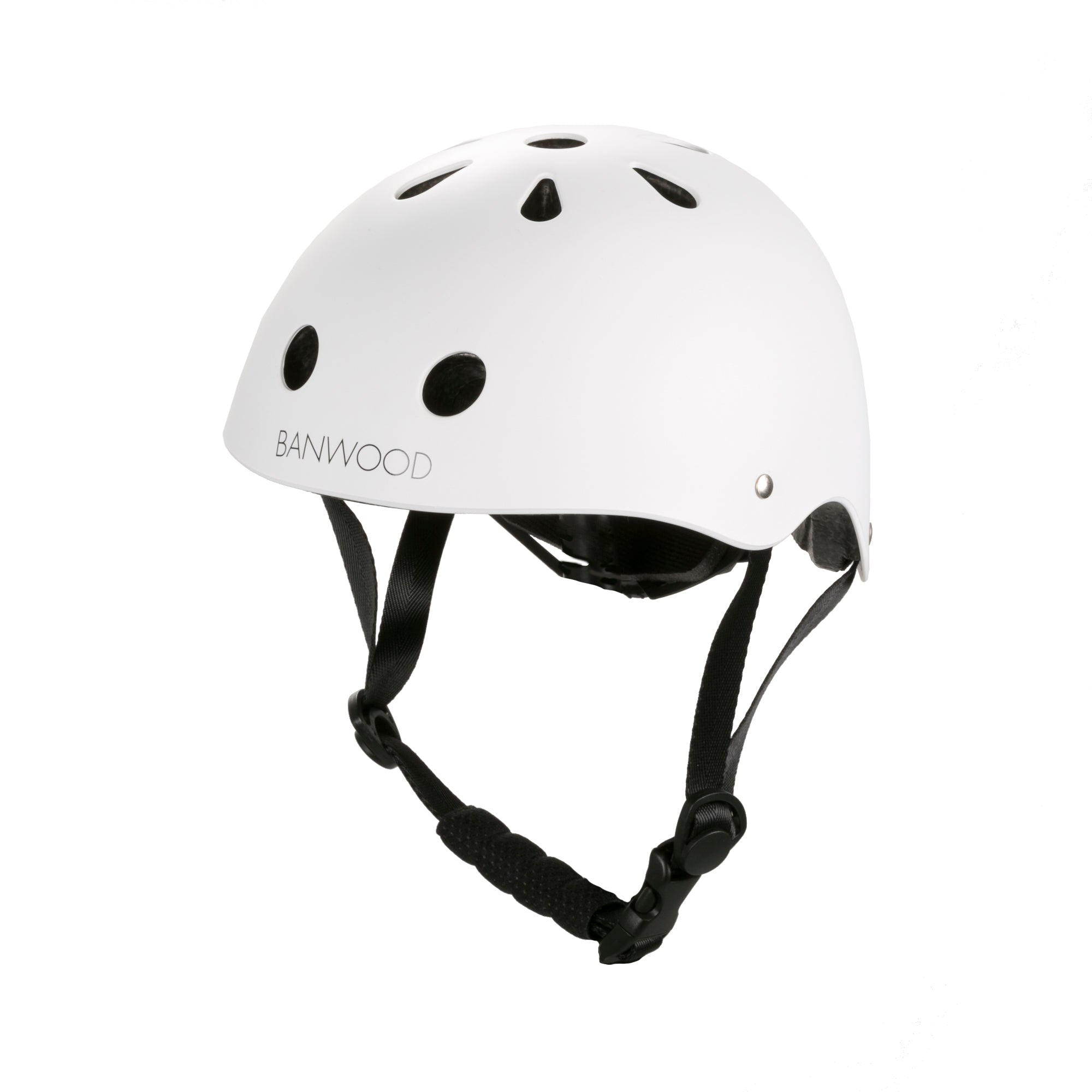 Banwood Banwood Classic Helmet - Matte White - Pearls & Swines