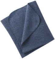 Engel Natur Engel Natur - Baby Blanket - Blue Melange - Pearls & Swines
