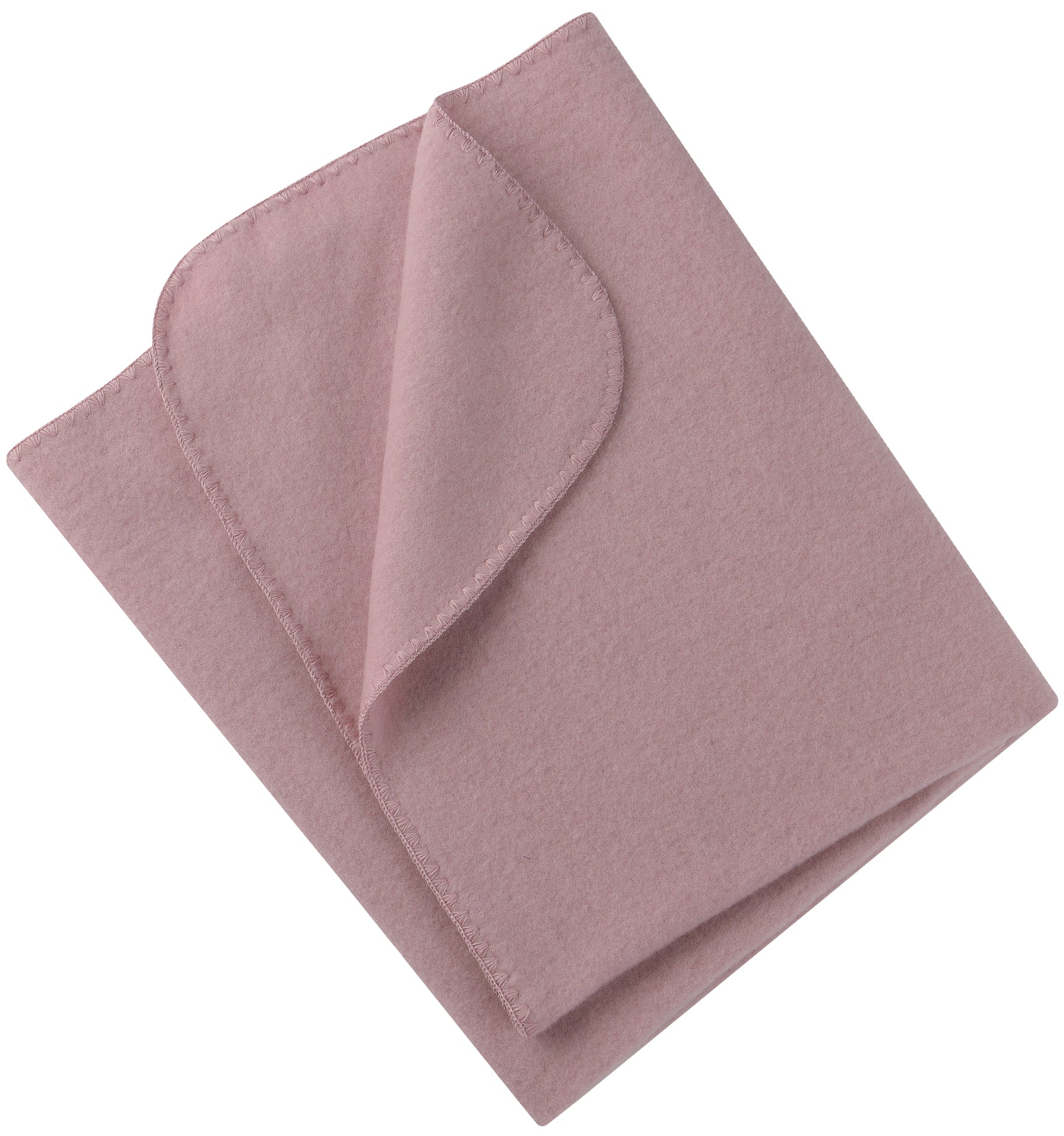 Engel Natur Engel Natur - Baby Blanket - Rosewood Melange - Pearls & Swines