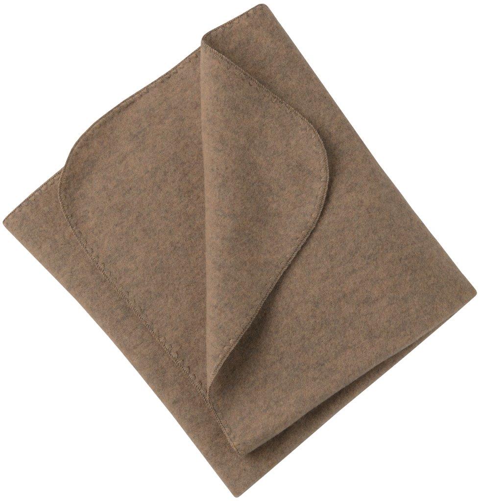 Engel Natur Engel Natur - Baby Blanket - Walnut Melange - Pearls & Swines