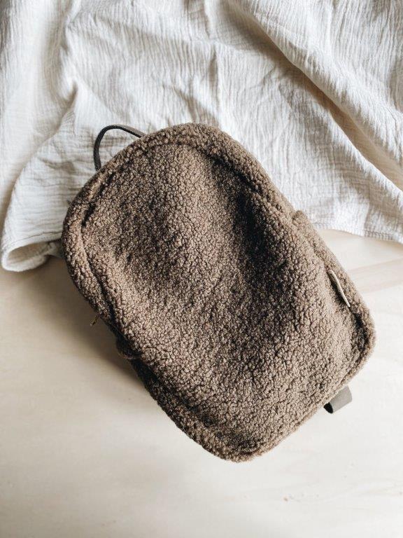 Pearls & Swines Studio Noos - Teddy Mini Backpack - Brown - Pearls & Swines