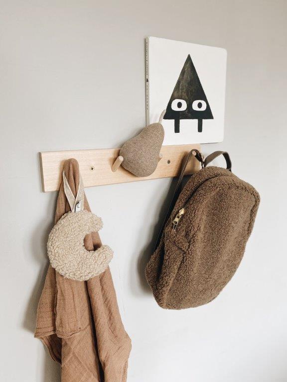 Pearls & Swines Studio Noos - Teddy Mini Backpack - Brown - Pearls & Swines