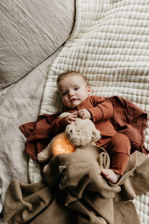 Moonie Bear Moonie Bear - The Humming Bear - Caramel Natur - Pearls & Swines