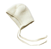 Engel Natur Engel Natur - Wool Bonnet - Natural - Pearls & Swines
