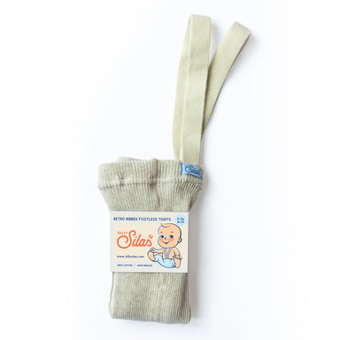 Silly Silas Silly Silas Footless Cotton Tights - Cream Blend - Pearls & Swines