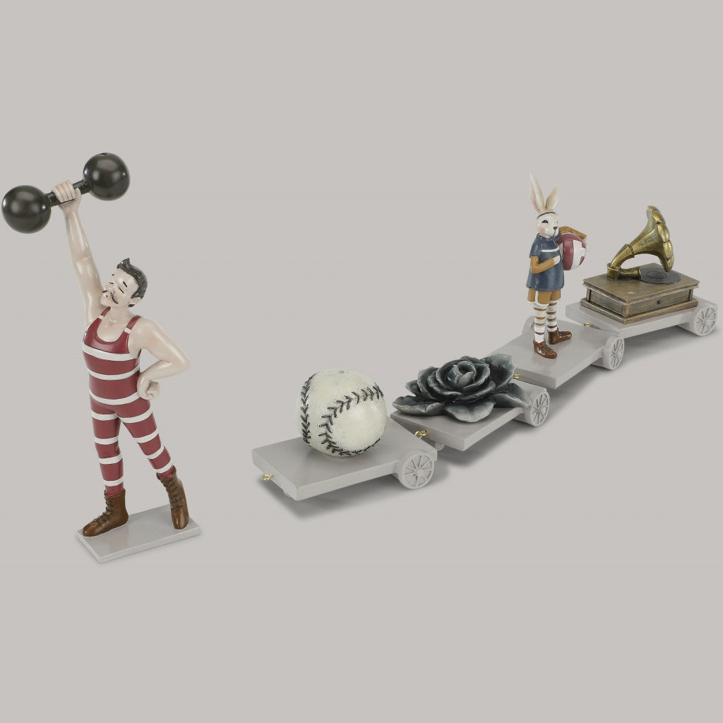 Konges Sløjd Konges Sløjd Birthday Train - Strong Man - Pearls & Swines