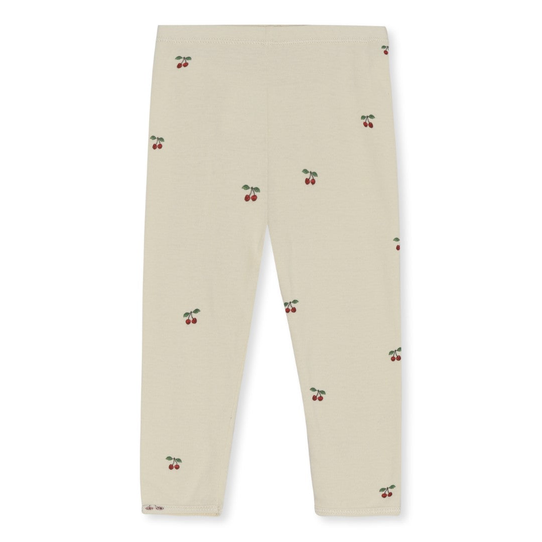 Konges Sløjd Konges Sløjd - Newborn Pants - Cherry - Pearls & Swines