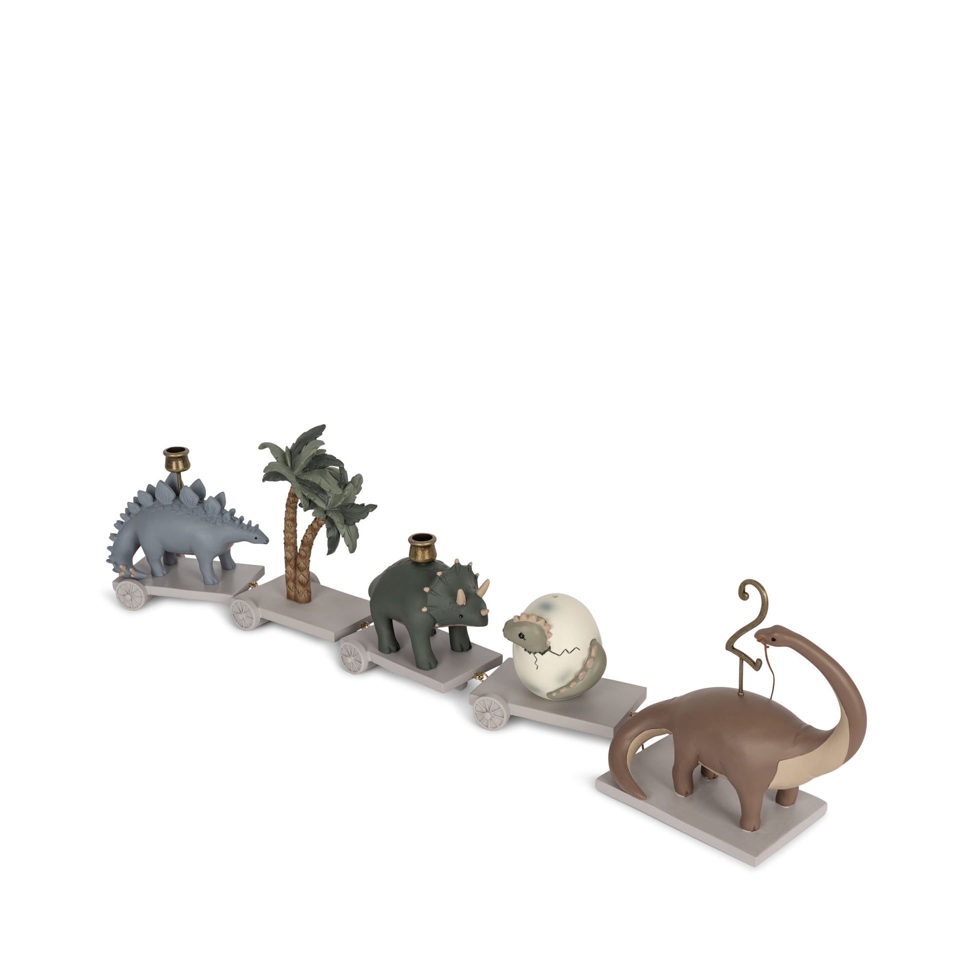 Konges Sløjd Konges Sløjd Birthday Train - Dinomite - Pearls & Swines