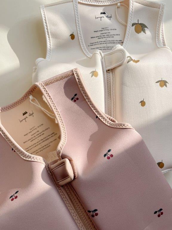 Konges Sløjd Konges Sløjd - Neoprene Float Vest - Lemon - Pearls & Swines