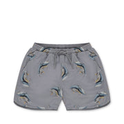 Konges Sløjd Konges Sløjd Asnou Swimshorts - Whale Boat - Pearls & Swines