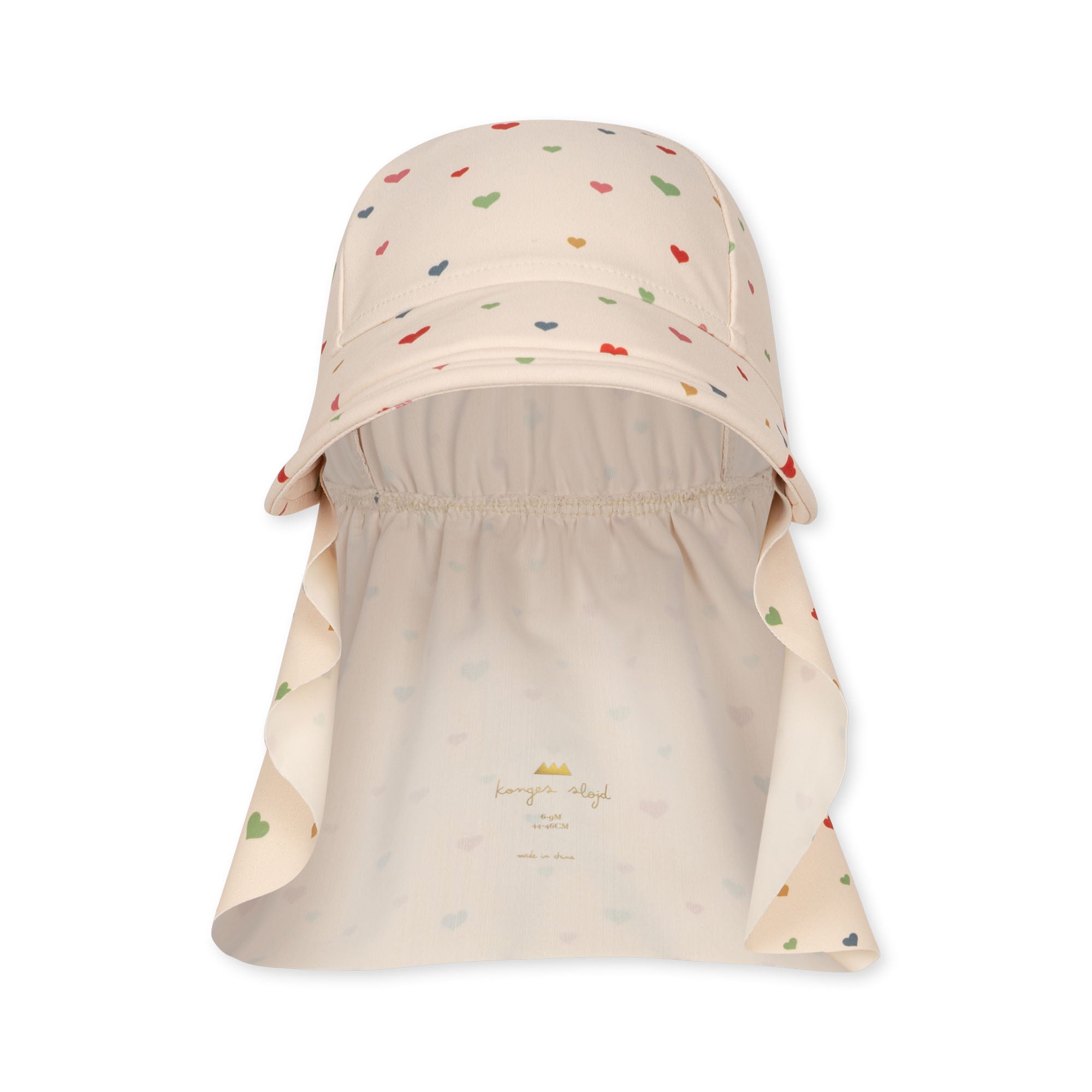 Konges Sløjd Collection Sale - Konges Sløjd - Manuca Sunhat - Multi Hearts - Pearls & Swines