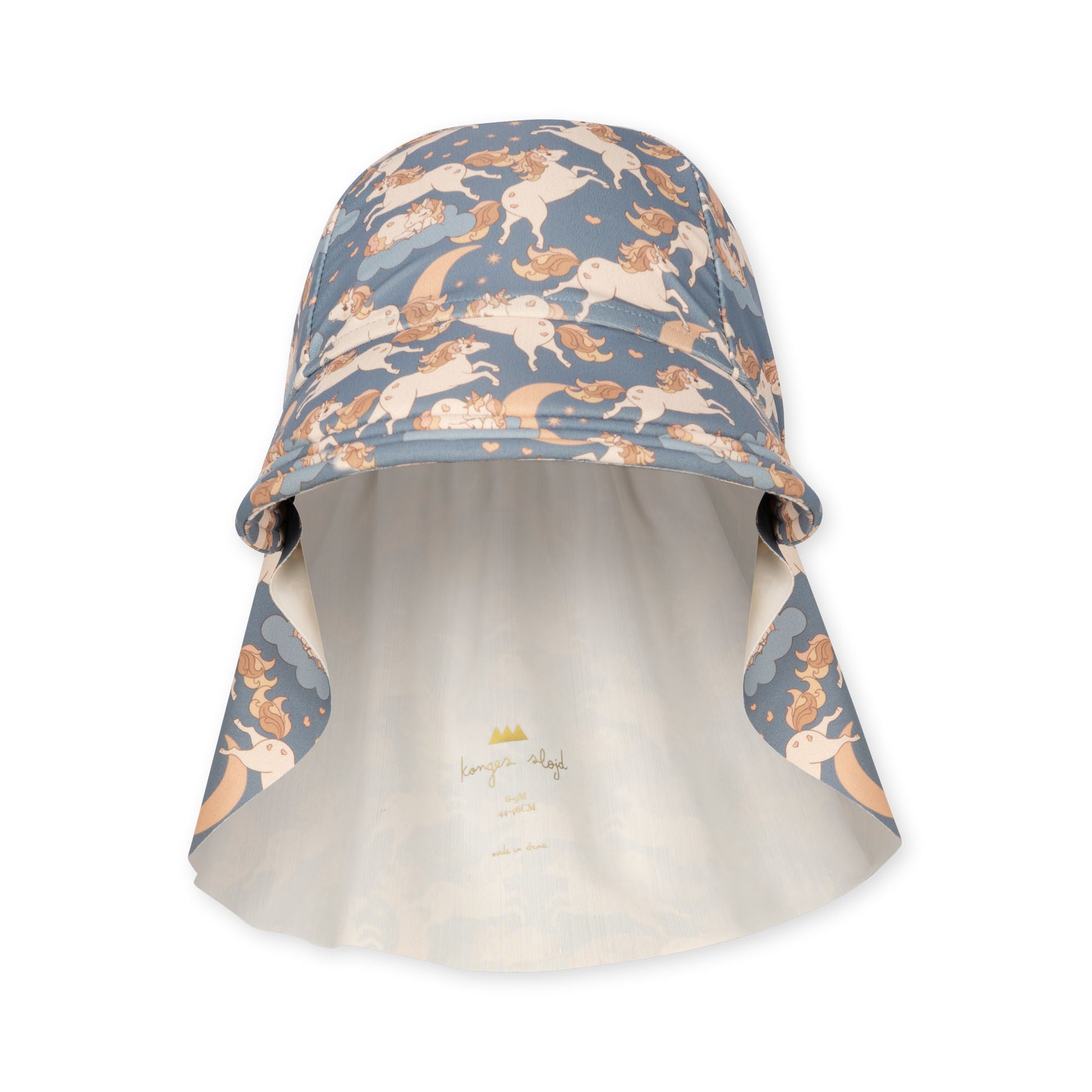 Konges Sløjd Collection Sale - Konges Sløjd Manuca Sunhat - Unicorn Blue - Pearls & Swines
