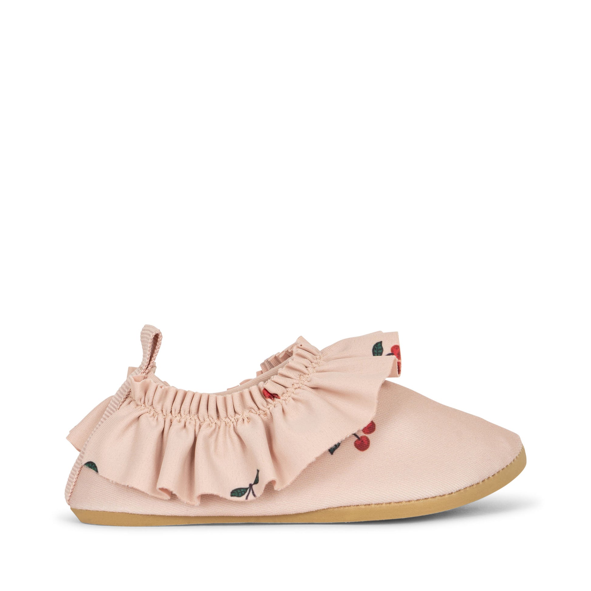 Konges Sløjd Konges Sløjd Manuca Frill Swim Shoes - Cherry Blush - Pearls & Swines