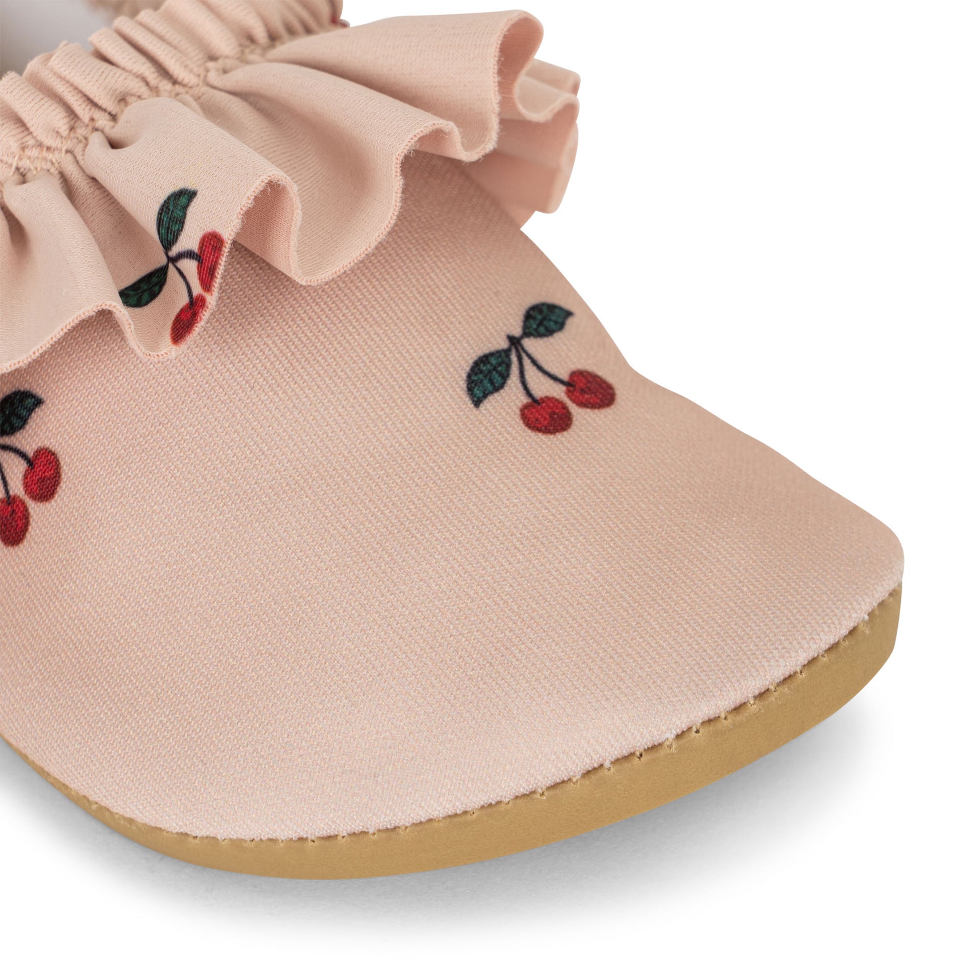 Konges Sløjd Konges Sløjd Manuca Frill Swim Shoes - Cherry Blush - Pearls & Swines