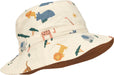 Liewood Liewood Sander Reversible Sun Hat - Safari Sandy Mix - Pearls & Swines