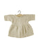 Minikane Minikane Baby Doll Dress Faustine - Ecru - Pearls & Swines