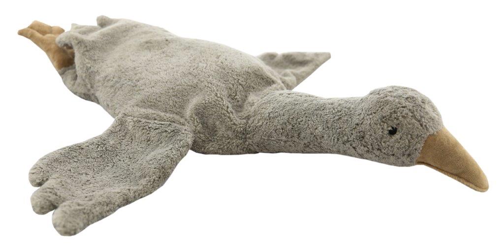 Senger Senger - Cuddly Animal Goose - Large - Grey - Pearls & Swines