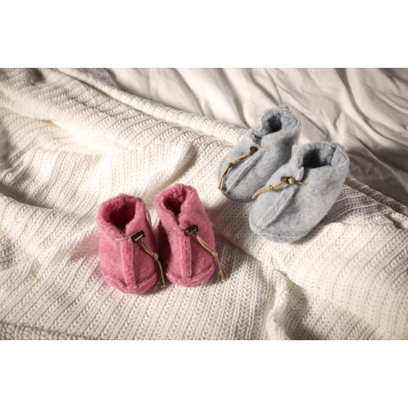 Alwero Alwero - Baby Boots - Pink - Pearls & Swines