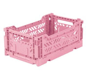 Aykasa folding crates Aykasa Folding Crate MINI - Baby Pink - Pearls & Swines
