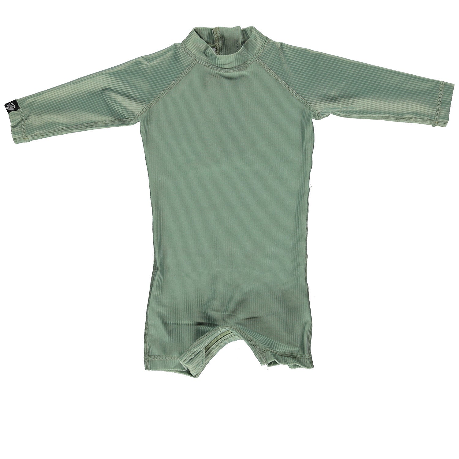 Beach &amp; Bandits Beach & Bandits - Basil Ribbed - Baby Suit - Pearls & Swines