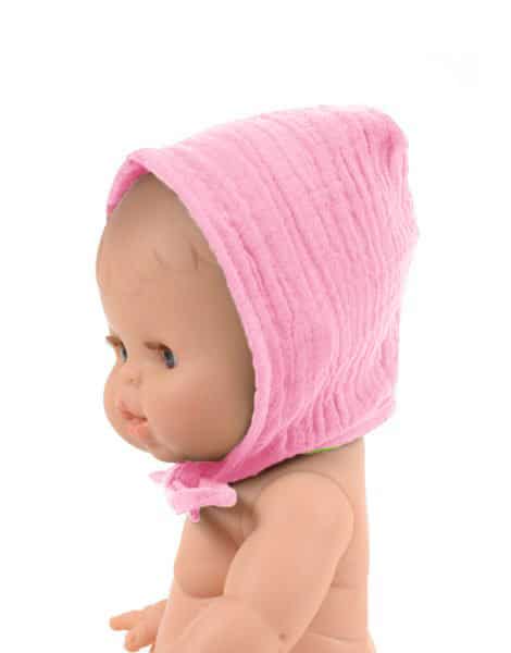 Minikane Minikane Baby Doll Hat - Rose - Pearls & Swines