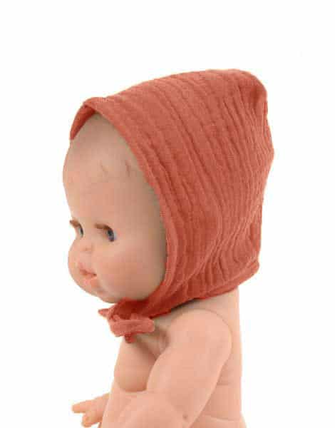 Minikane Minikane Baby Doll Hat - Terre de Sienne - Pearls & Swines