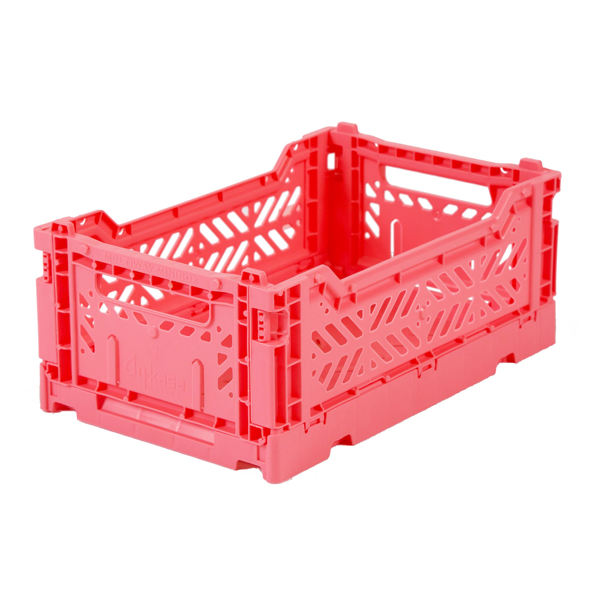 Aykasa folding crates Aykasa Folding Crate MINI - Dark Pink - Pearls & Swines